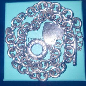 ****TIFFANY’S Heart Tag Toggle Necklace*****
